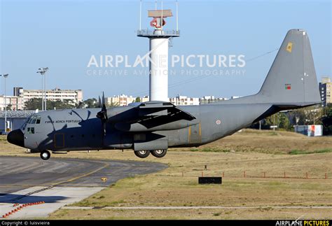 16803 Portugal Air Force Lockheed C 130h Hercules At Lisbon Photo