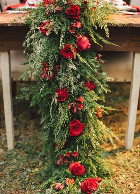 18 Stunning Christmas Themed Winter Wedding Ideas