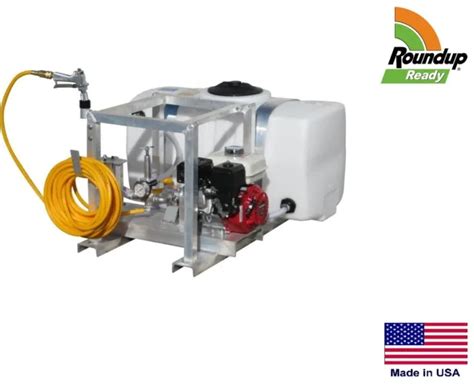 Sprayer Commercial Skid Mounted 7 Gpm 150 Psi 50 Gallon