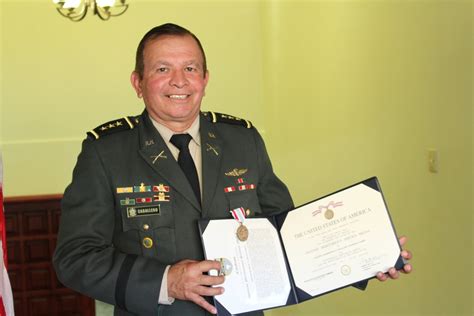Dvids Images Honduran Colonel Receives Defense Meritorious Service