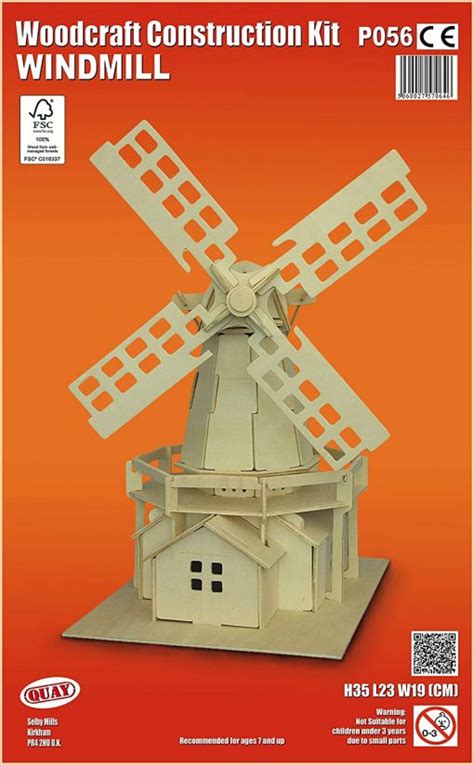 woodcraft construction kit windmill
