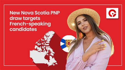 Nova Scotia Pnp Draw Welcomes French Speaking Candidates