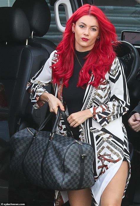 Strictlys Dianne Buswell Puts On A Very Leggy Display For Rehearsals