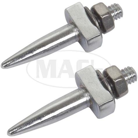 Convertible Top Guide Pins Chrome Mustang Depot