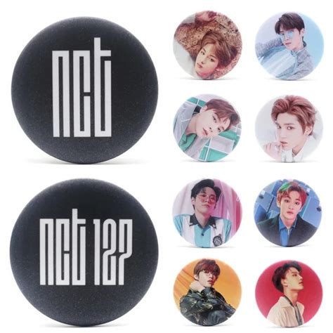 Korean Kpop Nct Nct Touch Album Brooch Pin Badge Accessories For Clothes Hat Backpack