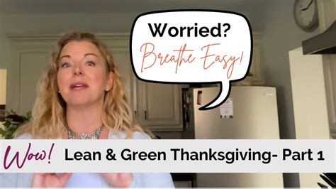 Lean And Green Thanksgiving Part 1 Youtube