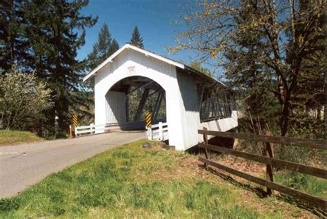 Hannah Bridge Linn County Oregon Covered Bridges Oregon Washington
