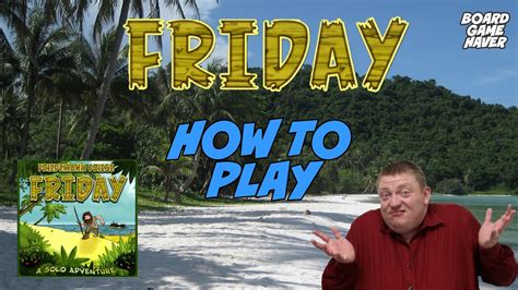 Friday Board Game How To Play Youtube