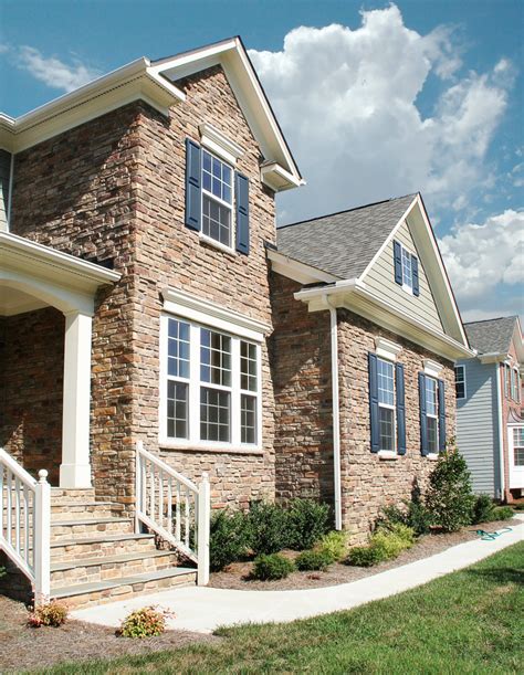 Dry Stack Stone Siding For Home Exterior Accents Traditional