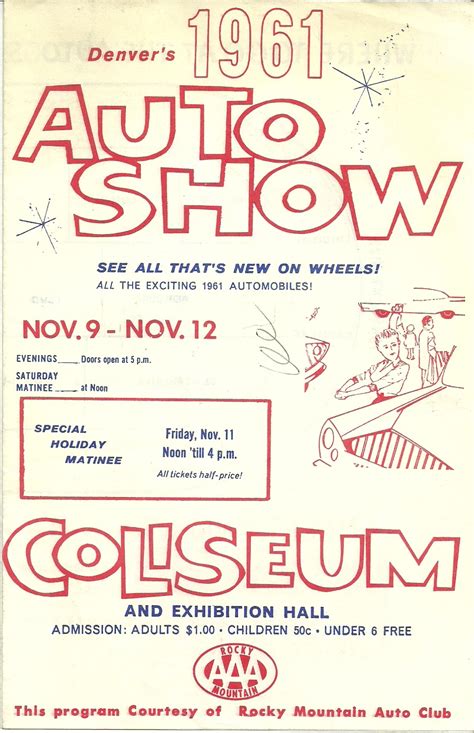 Denver Auto Show 1961