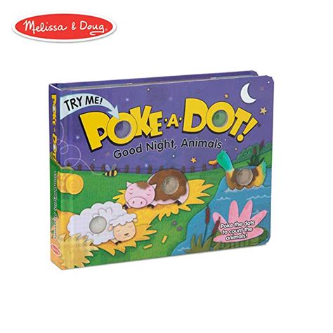 Durable board book with 20 pages filled with dinosaur names, proper. Amazon.com: Melissa & Doug Children's Book - Poke-A-Dot ...