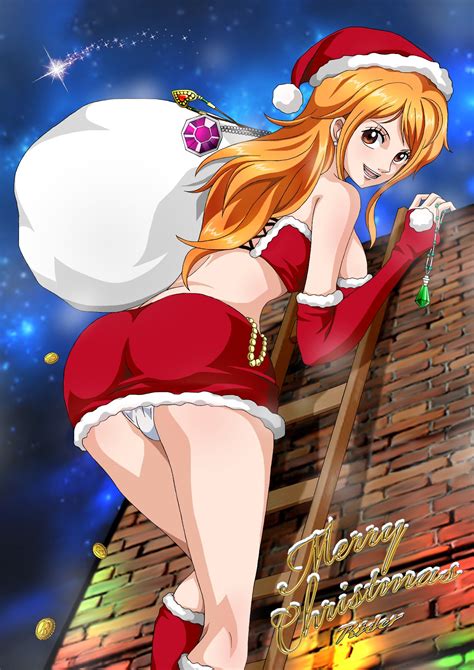 Rule 34 Ass Breasts Christmas Christmas Outfit Climbing Female