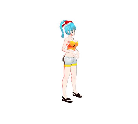 Stl File Bulma Sexy Shorts Outfit・model To Download And 3d Print・cults
