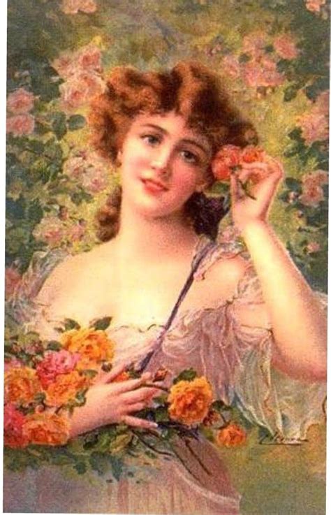 Postcard Victorian Paintings Vintage Painting Art