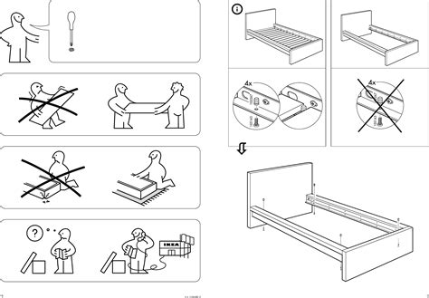 Ikea Malm Bed Frame Twin Assembly Instruction