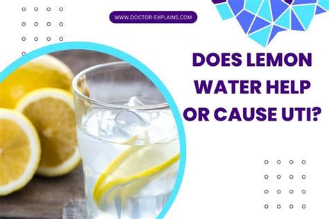Does Lemon Water Help Or Cause Uti 8 Facts Drexplains