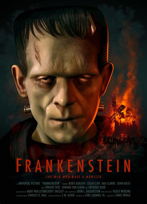 Brian Taylor - Frankenstein Poster