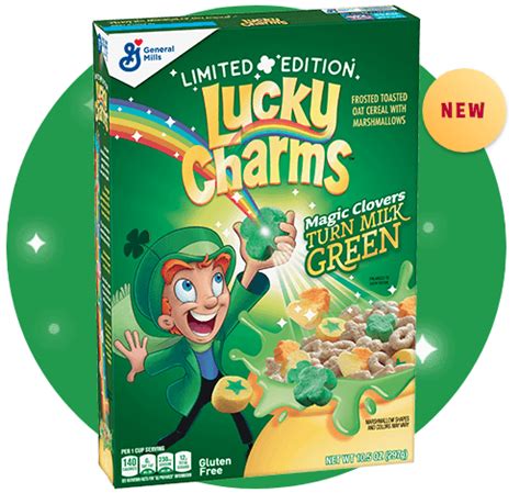 Limited Edition St Patrick S Day Lucky Charms Magically Turns Milk Green The Irish Post