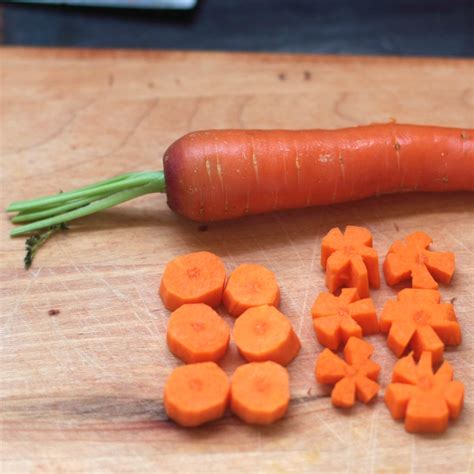 How To Cut Carrots Into Flowers Kitchn