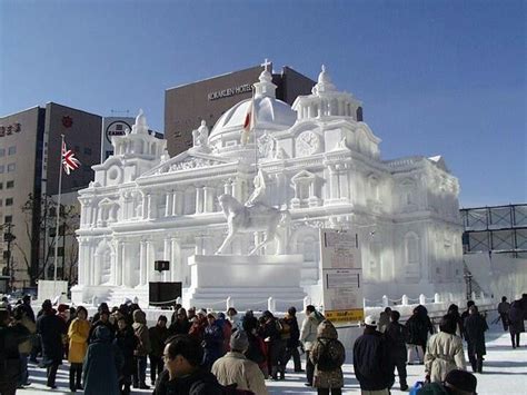 The Sapporo Snow Festival Sapporo Yuki Matsuri Is Held During One