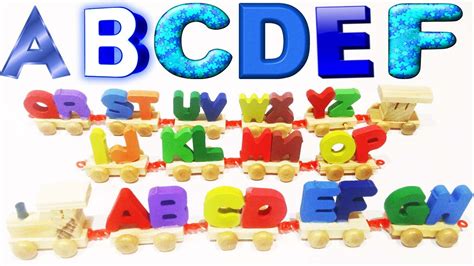 Learn Abc Learning Alphabet Kids Preschool Learning Train Toy Videos