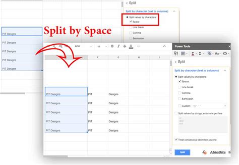 How To Split Cells In Google Sheets Steps Pit Designs