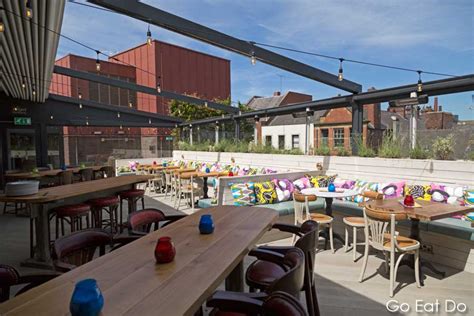Seating And Tables On The Santiago Sun Terrace The Rooftop Terrace At