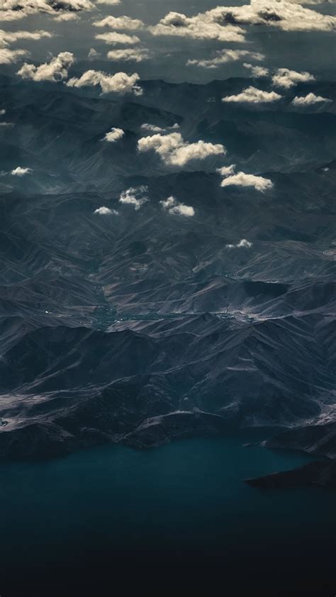 2160x3840 Aerial Sky Cloud Mountain Peak Landscape 4k Sony Xperia Xxz