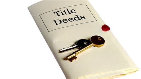 Who Holds Title Deeds Title Choices