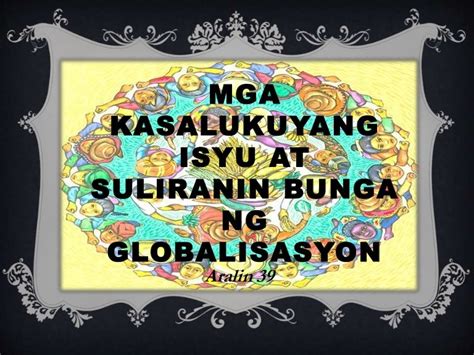 Slogan Tungkol Sa Globalisasyon