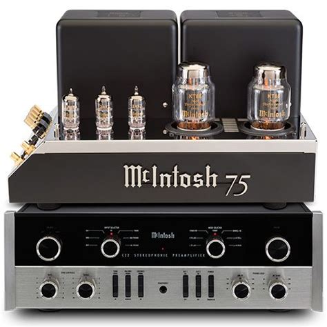 Mcintosh Mc75 And C22 Deliver Modern Performance Standards In Classic