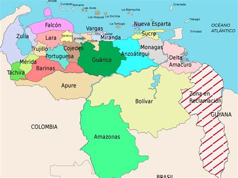 Mapa Politico De Venezuela Mapas Mapamapas Mapa Images
