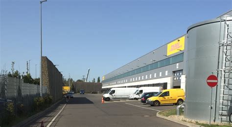 DHL Zustellbasis in Köln MechZB - Paketzentrum von DHL