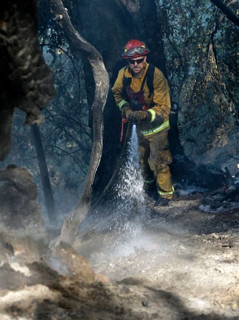 Californias King Fire Doubles As Wildfires Spread