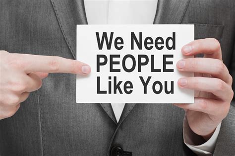 We Need People Like You Stock Photo Download Image Now Istock