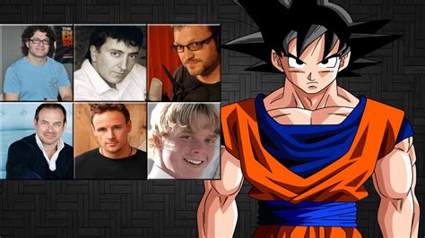 Voice actors sean schemmel, chris ayres and christopher sabat attend the dragon ball z: Characters Voice Comparison - "Goku" - YouTube