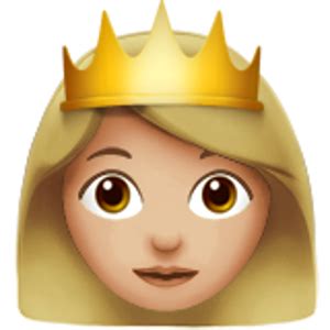 Princess Emojis De Iphone Emoticones Emoji Emojis
