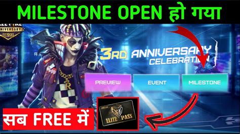 Maybe you would like to learn more about one of these? 3rd anniversary celebration milestone free fire| free fire ...