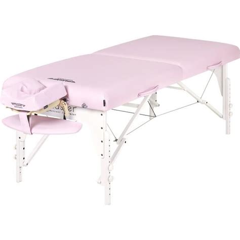 master massage 79cm extra large montclair table de massage pliante à mémoire de forme crystal