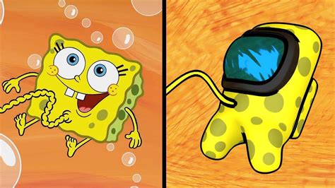 Spongebob Vs Among Us Fetus Animation Youtube