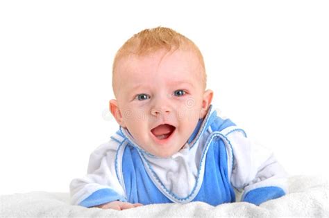Happy Baby Boy Stock Image Image Of Healthy Beauty 30940537