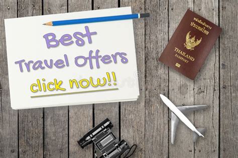 Best Travel Offer For Travel Agency Banner Stock Photo Image Of Hotel
