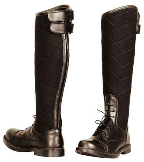 Tuffrider Alpine Quilted Field Boots The Lexington Horse