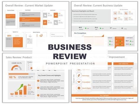 Business Review Ppt Template Free Printable Templates