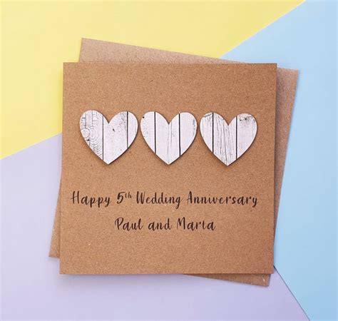 Pin On Handmade Anniversary Cards And Ts