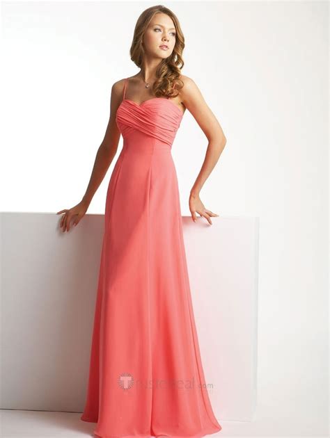 Love This Salmon Color Bridesmaid Dress Would Like It Better If It Was