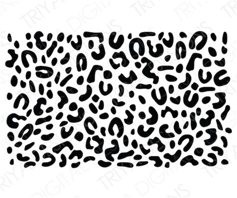 Cheetah Print SVG Cut File Leopard Print SVG Files Instant | Etsy