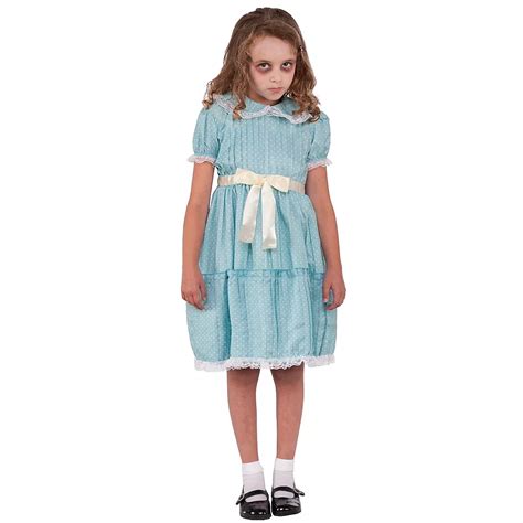Girls Creepy Sister Possessed Girl Costume Girls Horror Gothic And Vampire Costumes Party City