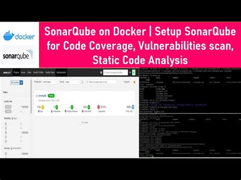 Sonarqube On Docker Setup Sonarqube For Code Coverage