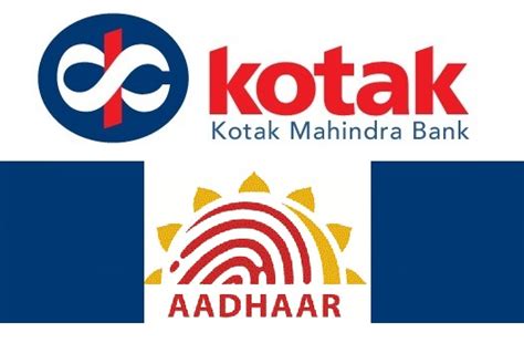 Apply online for instant approval. How to Link Aadhaar Card with Kotak Mahindra Bank Account
